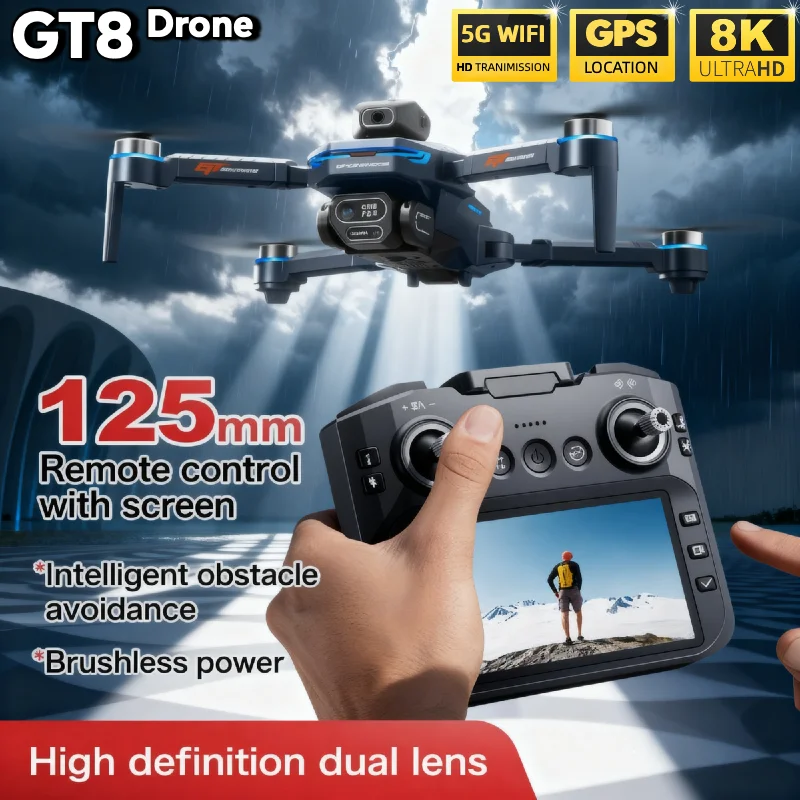 HOT For LSRC GT8 Drone 4K Prof - đánh giá và giá Drone Kit Professional