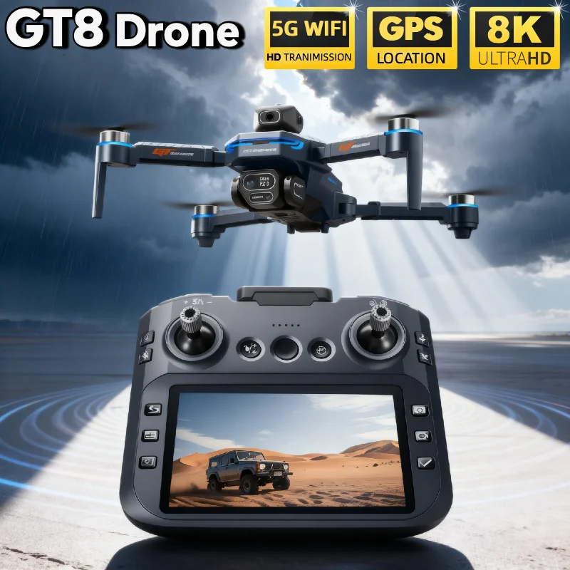 HOT For LSRC GT8 Drone 4K Prof - đánh giá và giá Drone Kit Professional
