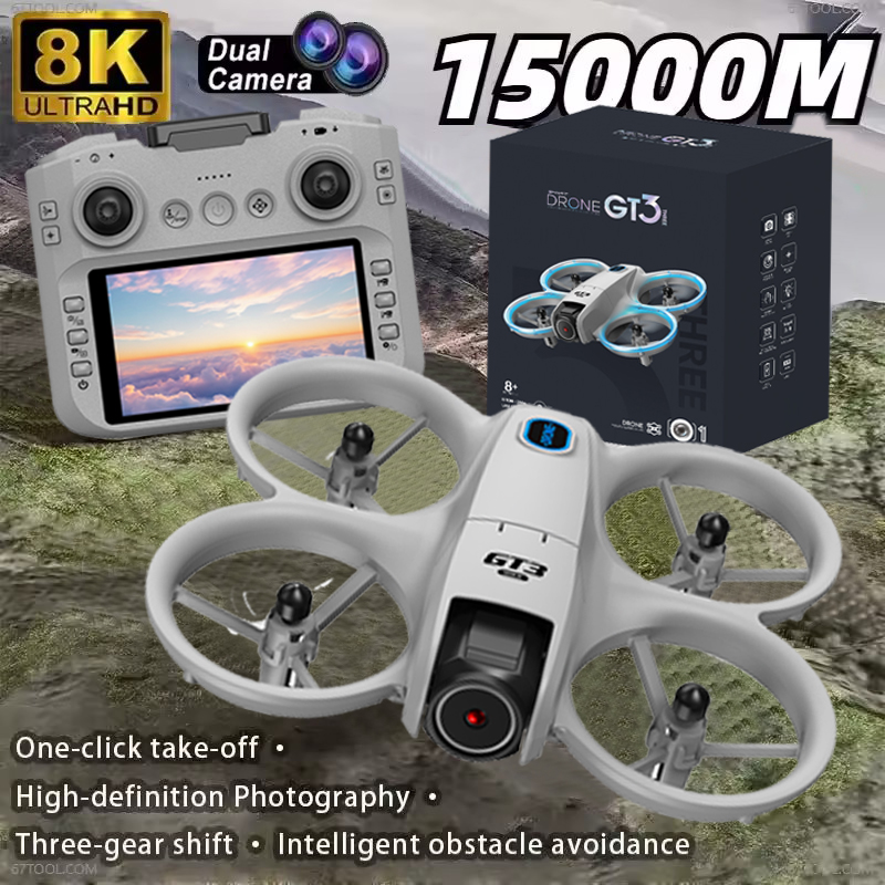 NEW Original GT3 MINI Drone 8K - đánh giá và giá Drone Kit Professional