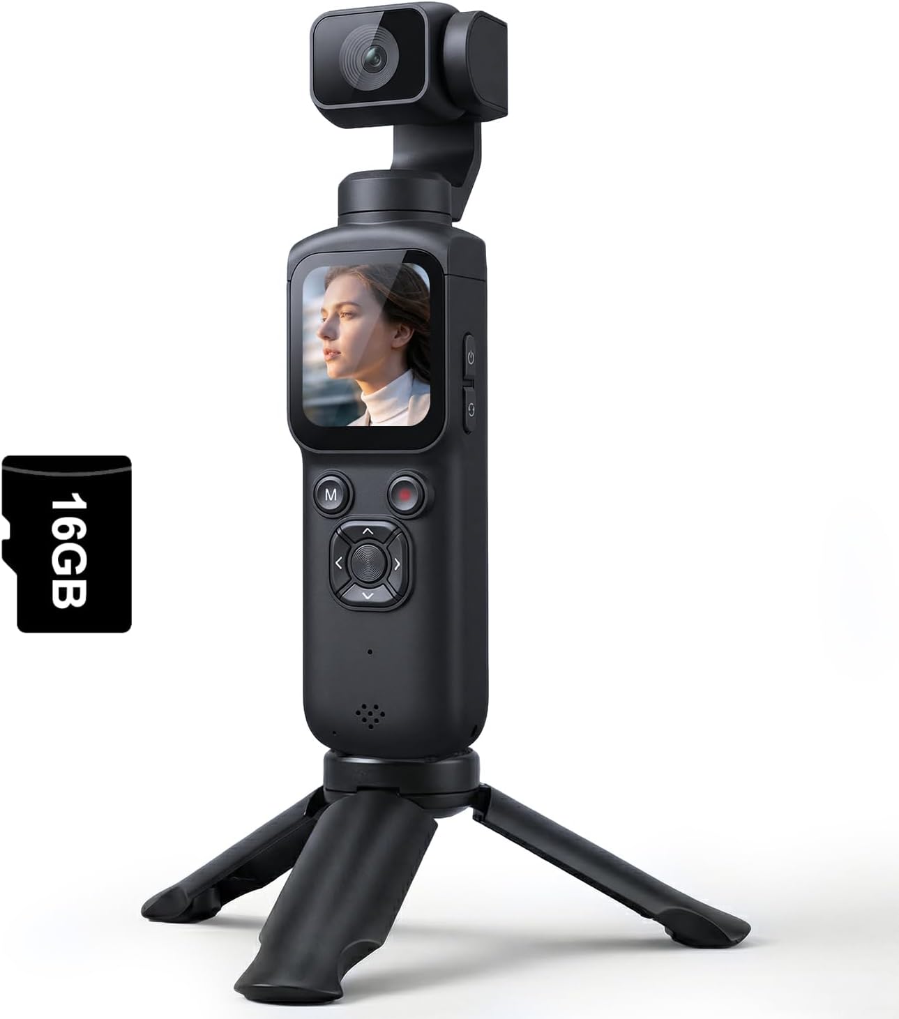 Pocket 3‑Axis Gimbal Vlog Came - đánh giá và giá Drone Kit Professional